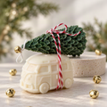 Weihnachtsbus mit Tannenbaum Set