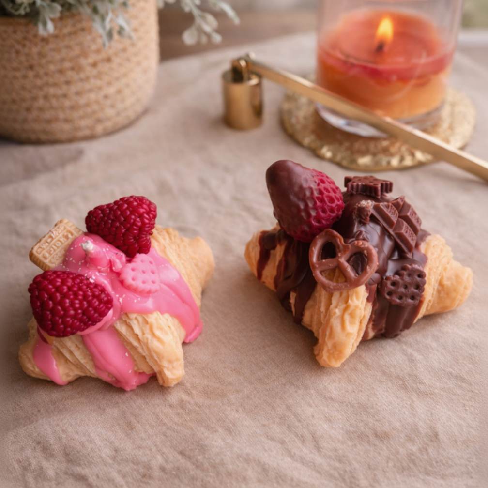 Choco Strawberry Croissant