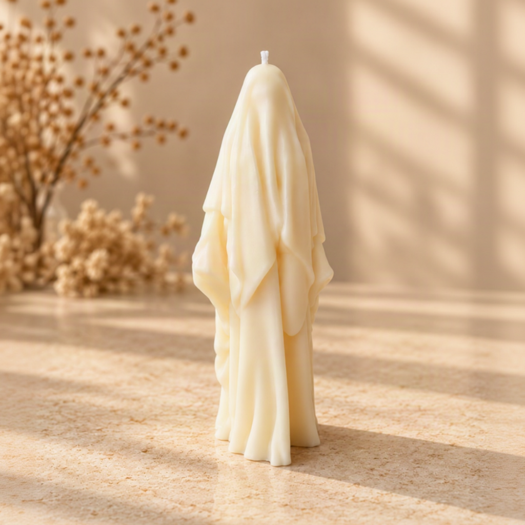 Candele fantasma con cappuccio
