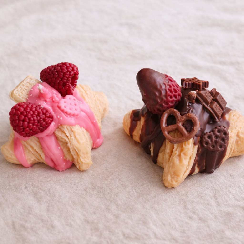 Choco Strawberry Croissant