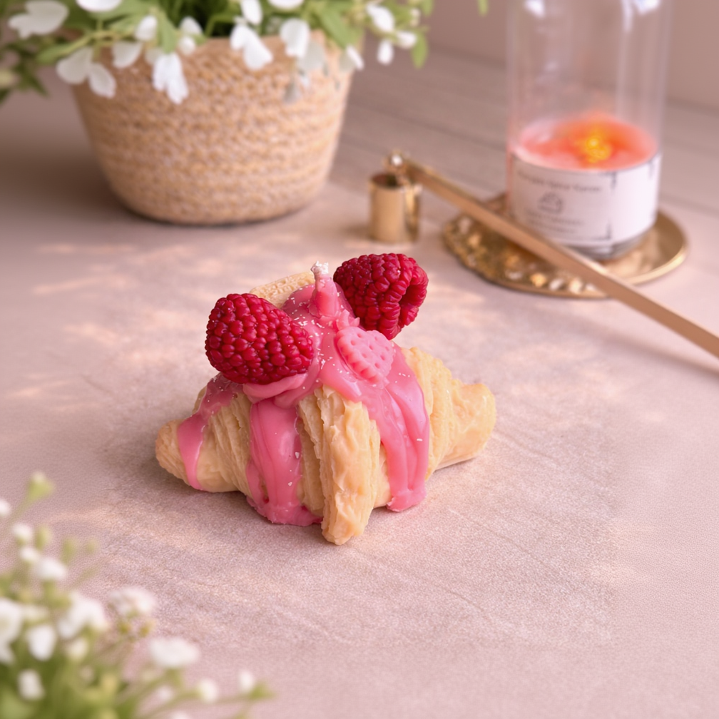 Raspberry Velvet Croissant
