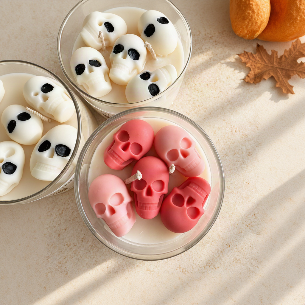 Totenkopfkerze