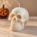 Totenkopf Kerze