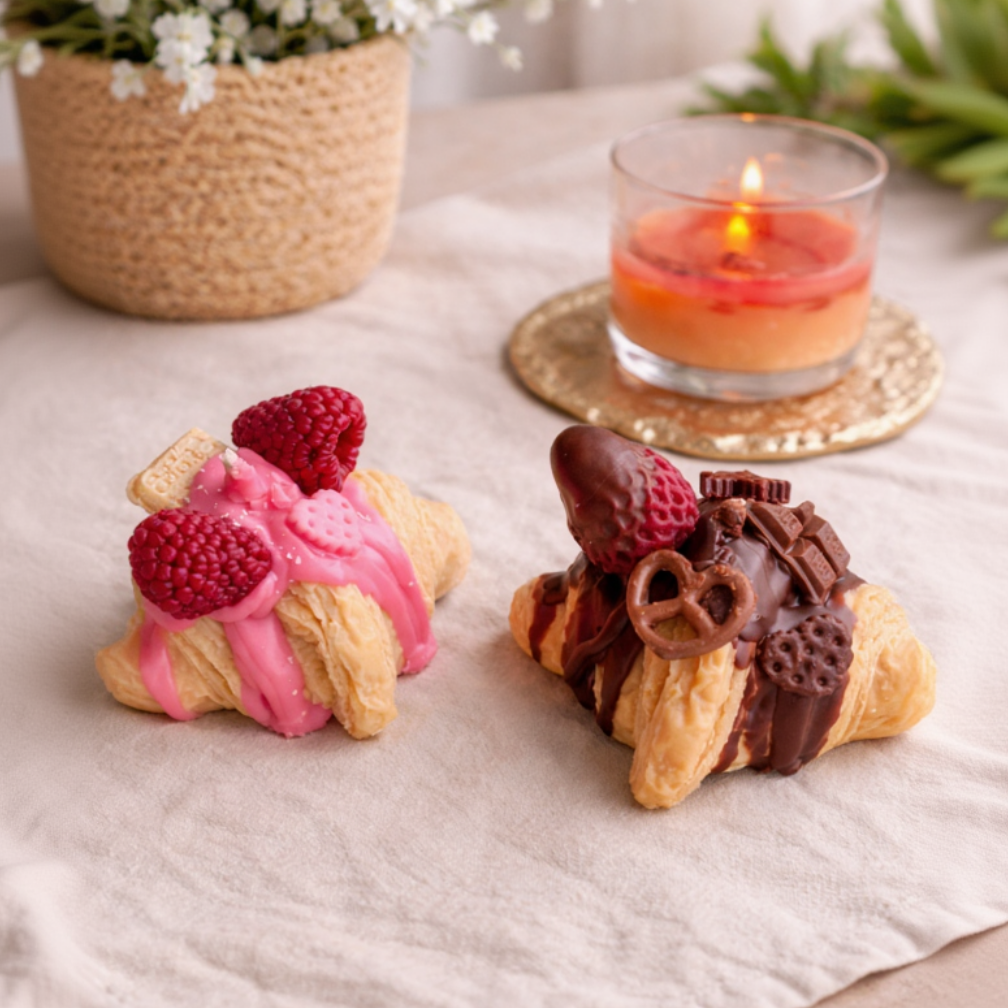 Choco Strawberry Croissant