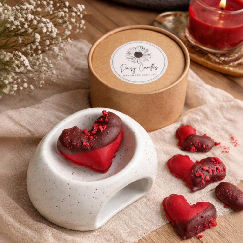 Velvet Chocolate Heart Wax Melts