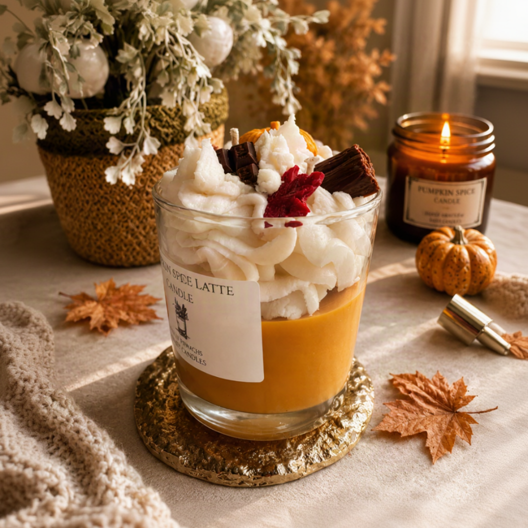 Pumpkin Spice Latte Kerze