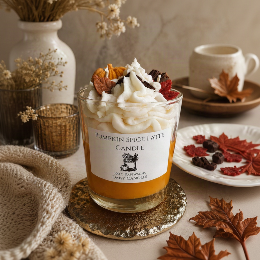Pumpkin Spice Latte Kerze