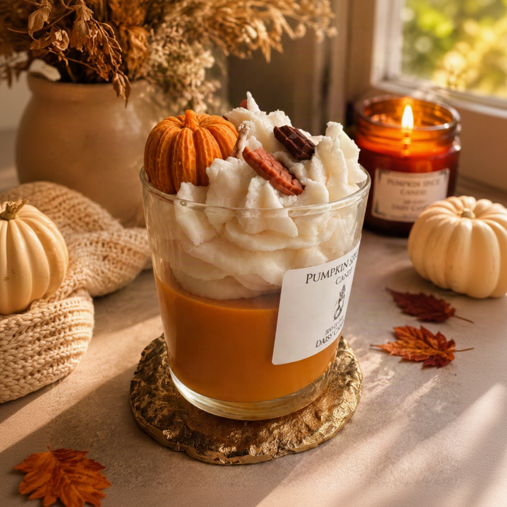 Pumpkin Spice Latte Kerze