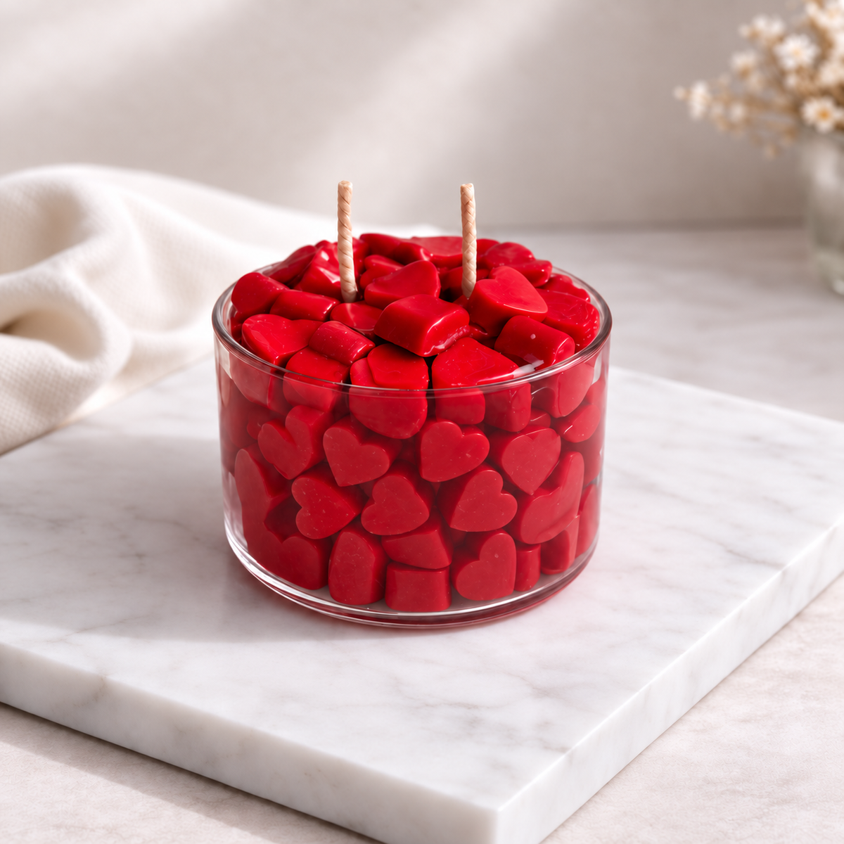 Jar of love Kerze
