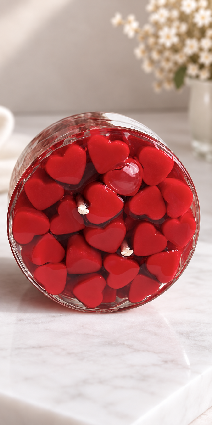 Jar of love Kerze