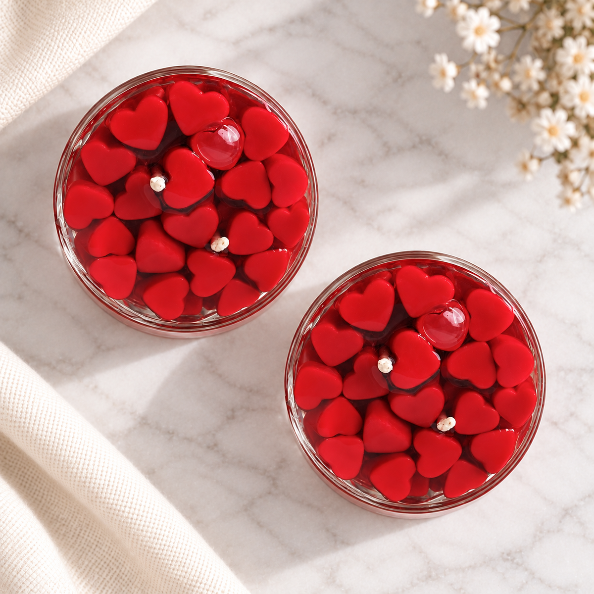Jar of love Kerze