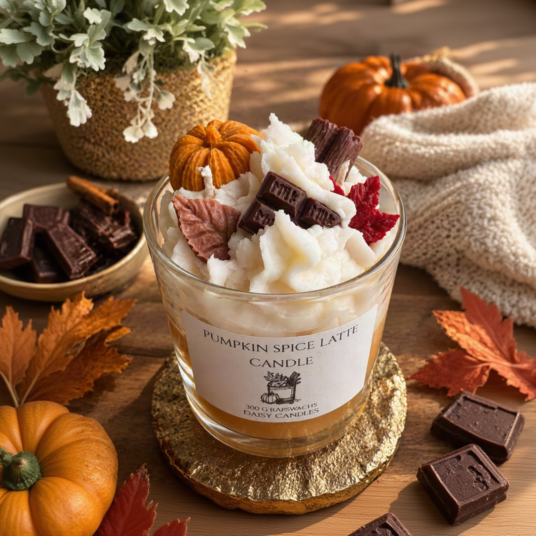 Pumpkin Spice Latte Kerze