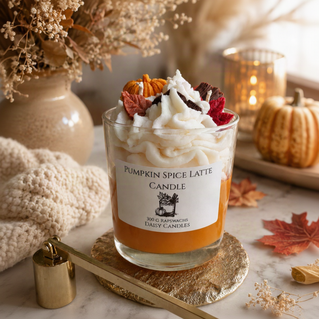 Pumpkin Spice Latte Kerze